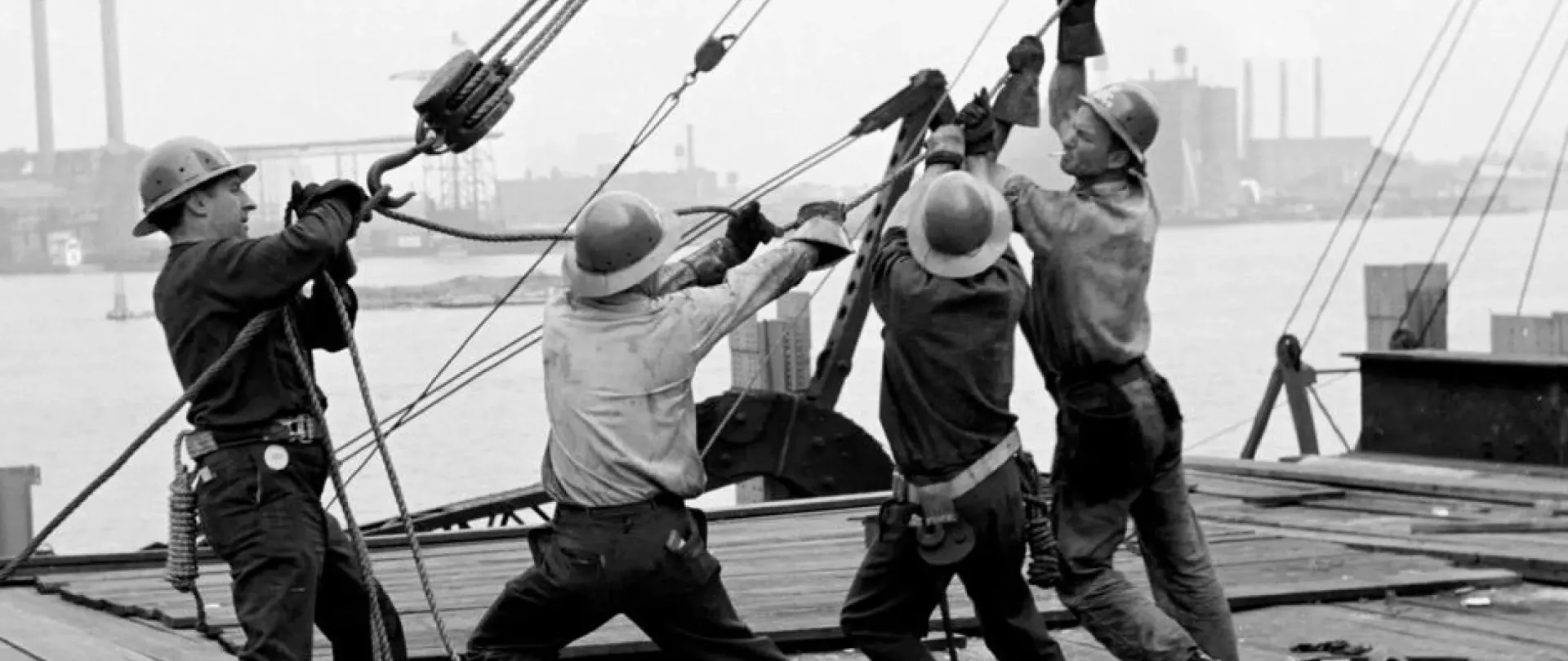 UN Headquarter construction, 1951