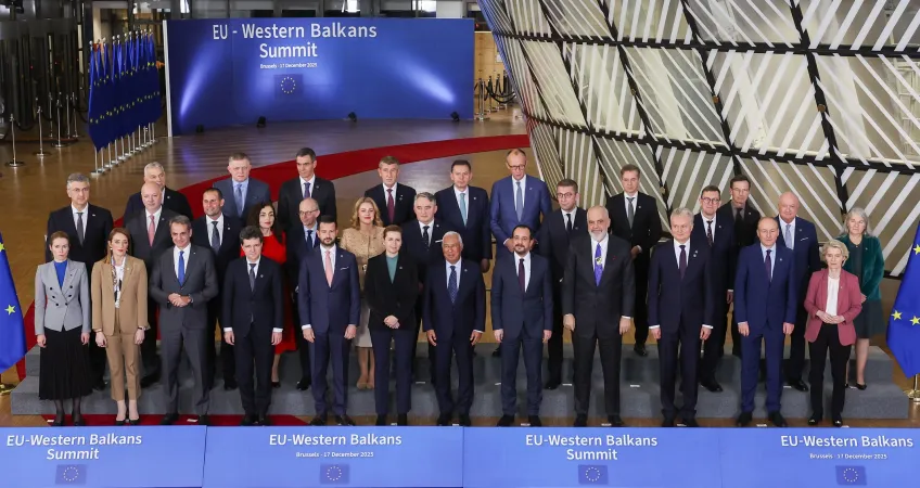 EU-Western Balkans summit, 17 December 2025